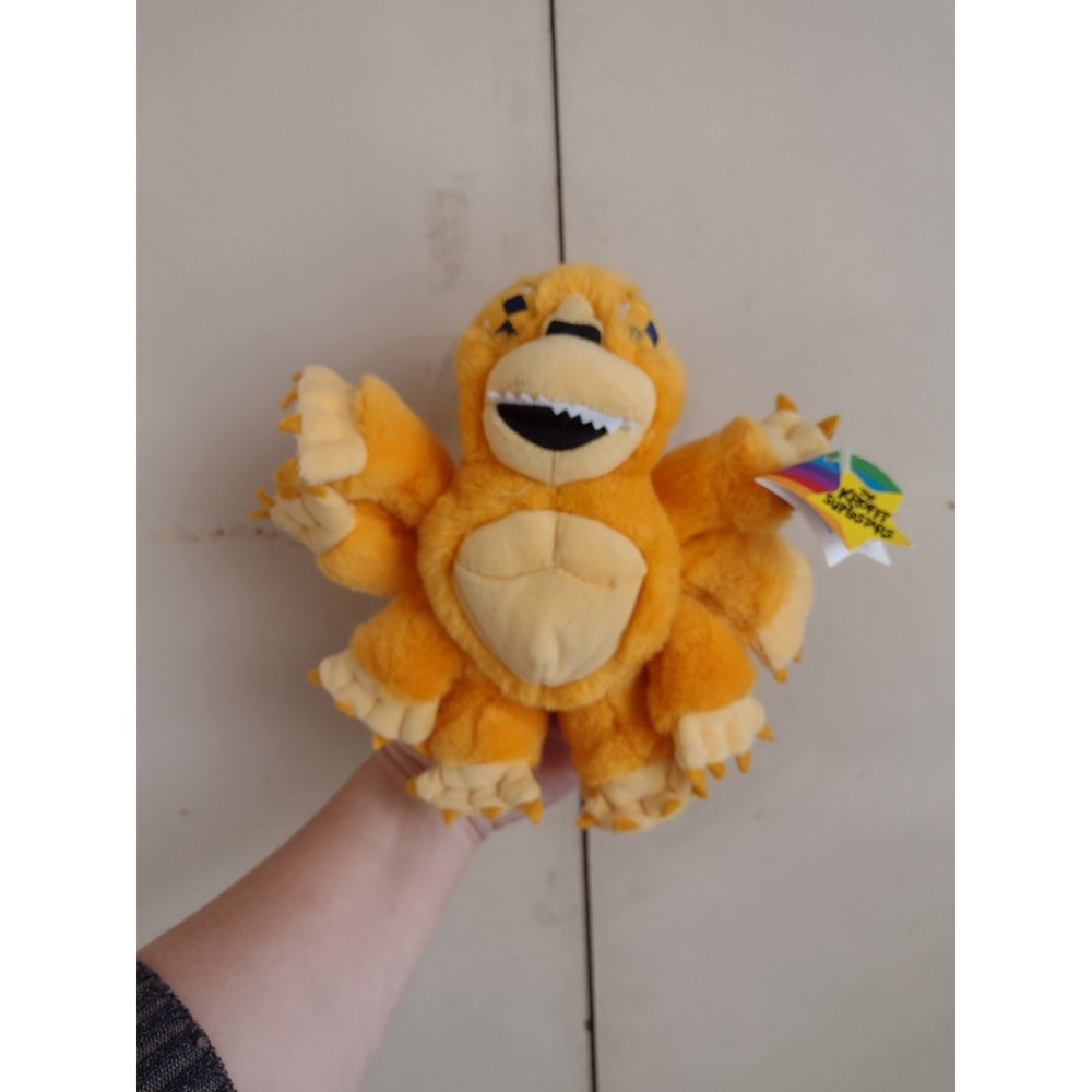 New Vtg 1999 PUFNSTUFF Krofft Superstars Plush Beanie Figure Seymour Spider